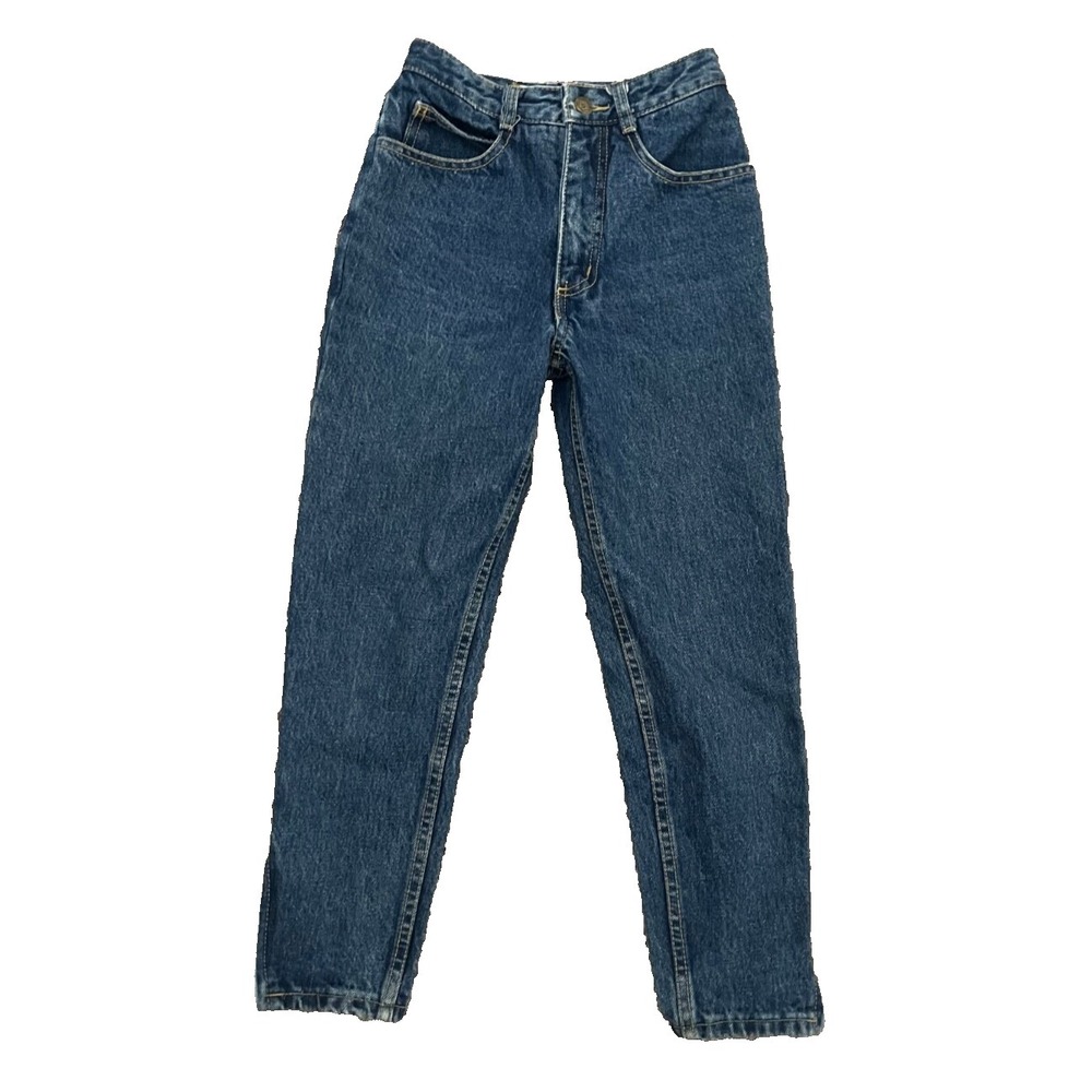 Vintage 90s Guess Georges Marciano Jeans Kids 12 Denim Logo 21x23 USA